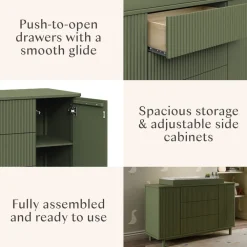 Pogo Tambour Extra Wide Assembled Dresser (58