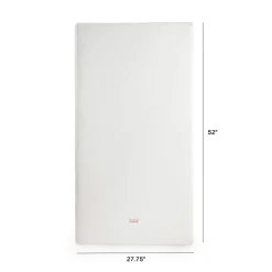 Pure Core 2-Stage Crib Mattress + Hybrid Quilted Waterproof Cover
