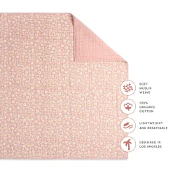 Quilt In 3-Layer GOTS Certified Organic Muslin Cotton
