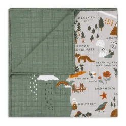 Quilt In 3-Layer GOTS Certified Organic Muslin Cotton
