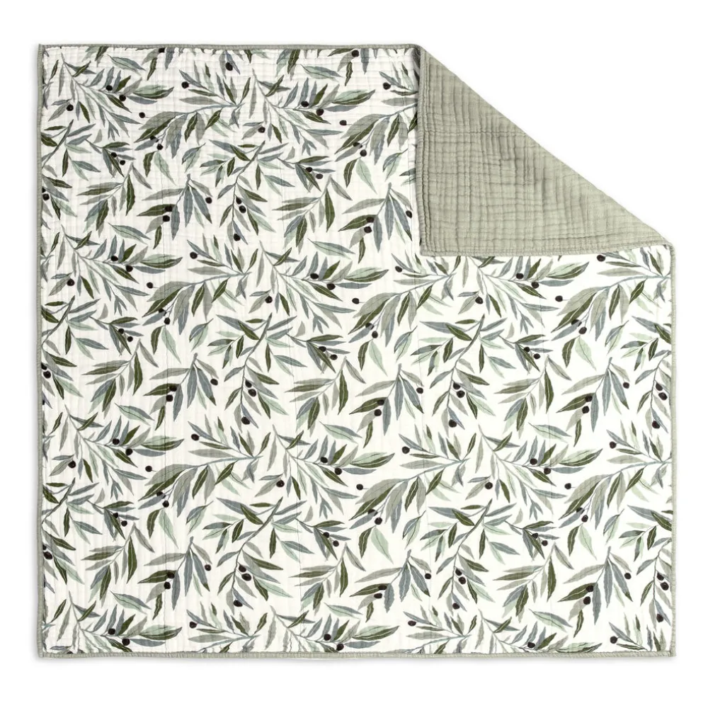 Quilt In 3-Layer GOTS Certified Organic Muslin Cotton