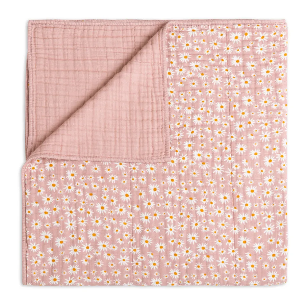 Quilt In 3-Layer GOTS Certified Organic Muslin Cotton