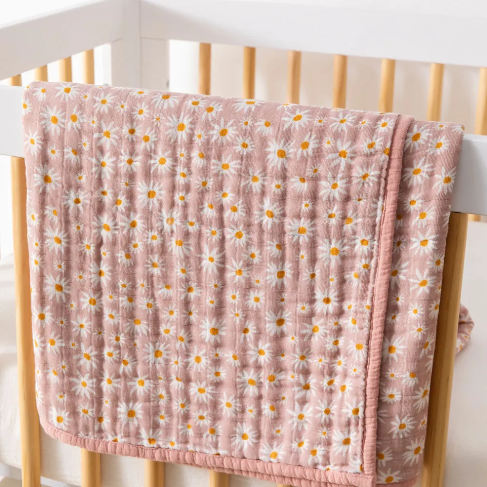Quilt In 3-Layer GOTS Certified Organic Muslin Cotton