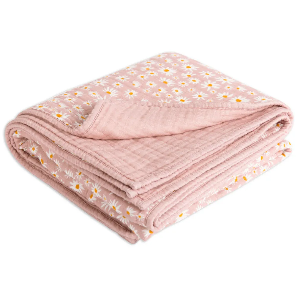 Quilt In 3-Layer GOTS Certified Organic Muslin Cotton