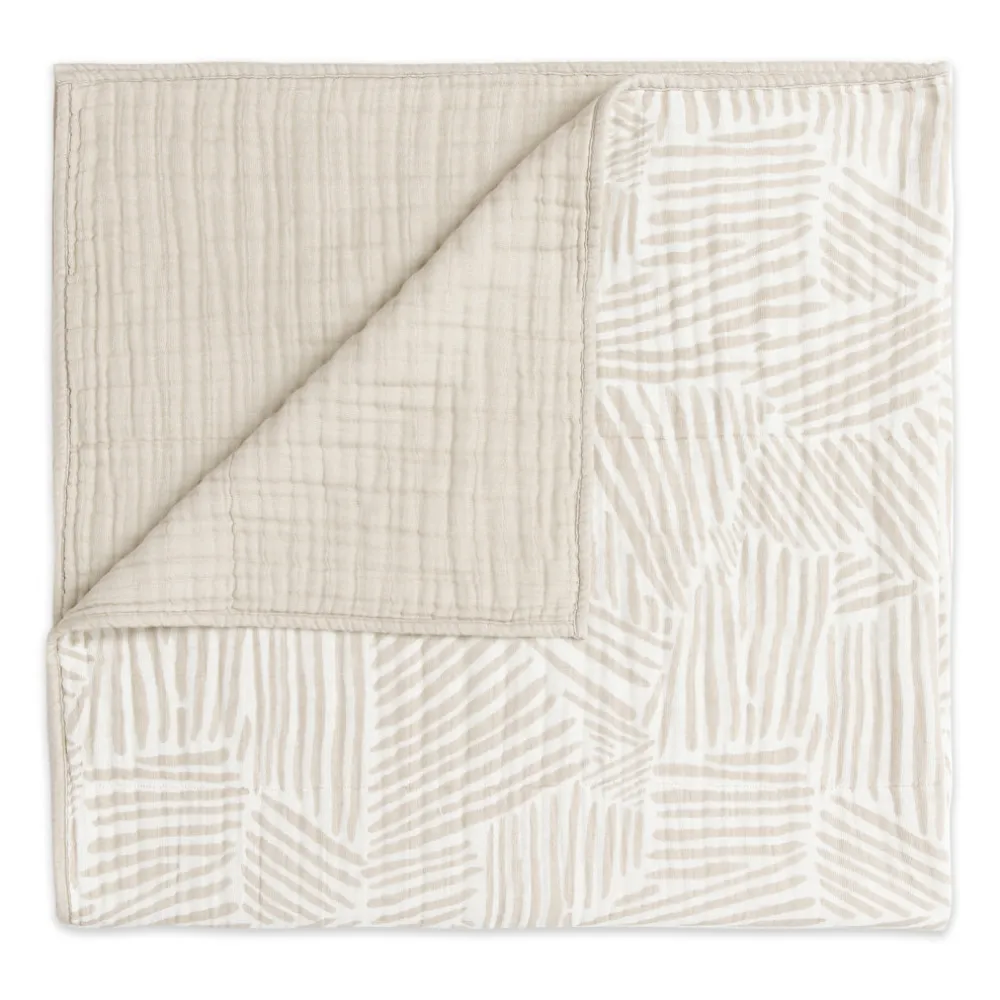 Quilt In 3-Layer GOTS Certified Organic Muslin Cotton