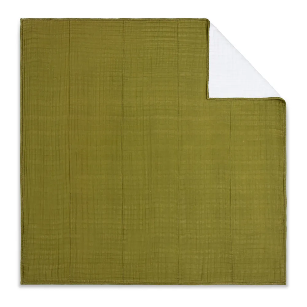 Quilt In 3-Layer GOTS Certified Organic Muslin Cotton