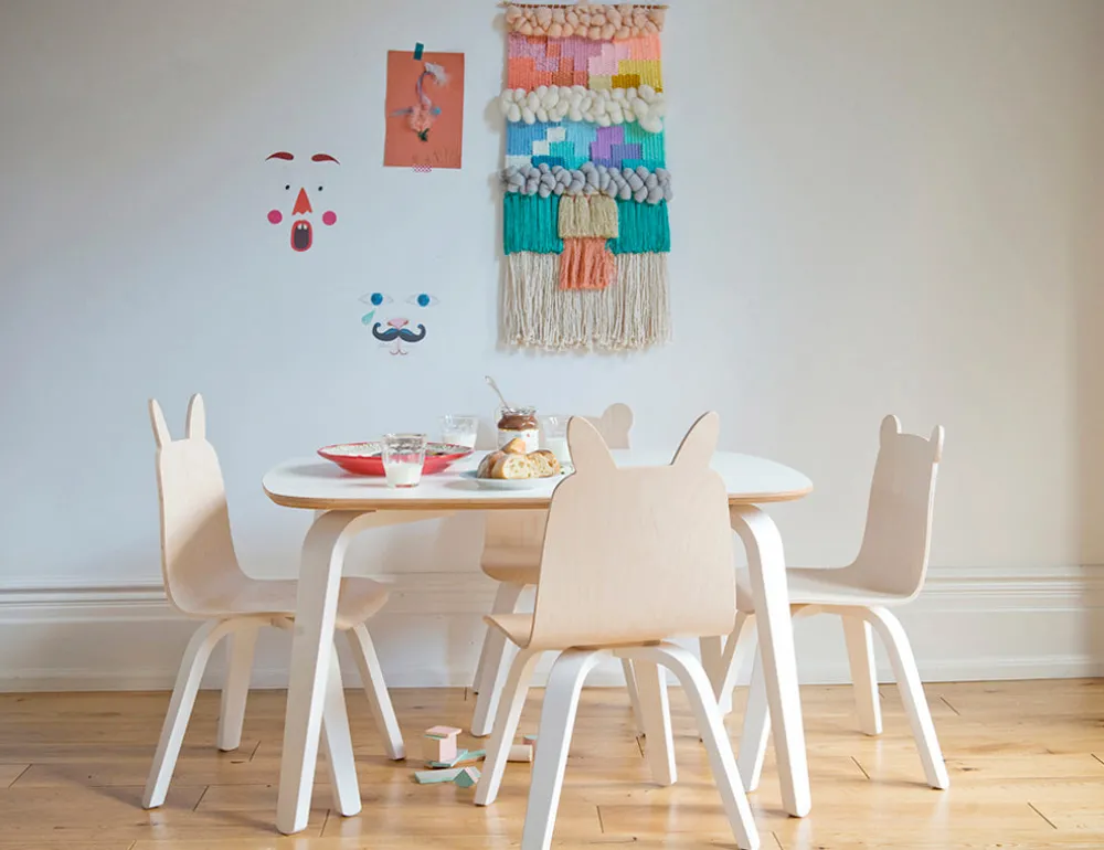 Rabbit Play Chairs Set Open Box
