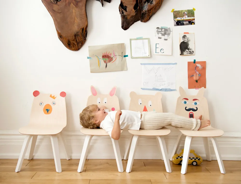 Rabbit Play Chairs Set Open Box