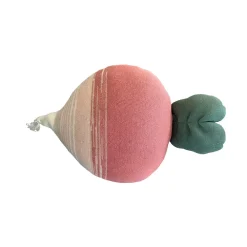 Ramona The Radish Knitted Cushion