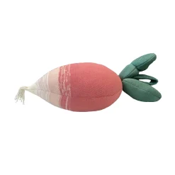Ramona The Radish Knitted Cushion