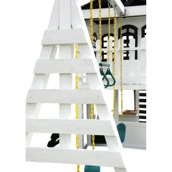 Reign Two Story Playhouse + Swing Attachment Bundle