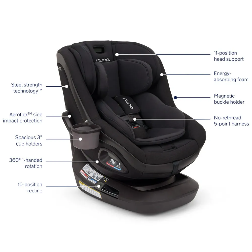 REVV maxx Rotating Convertible Car Seat
