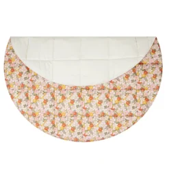 Round Cotton Mat with Pattern
