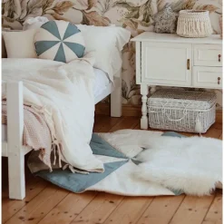 Round Patchwork Mat