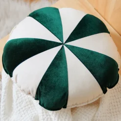 Round Patchwork Pillow