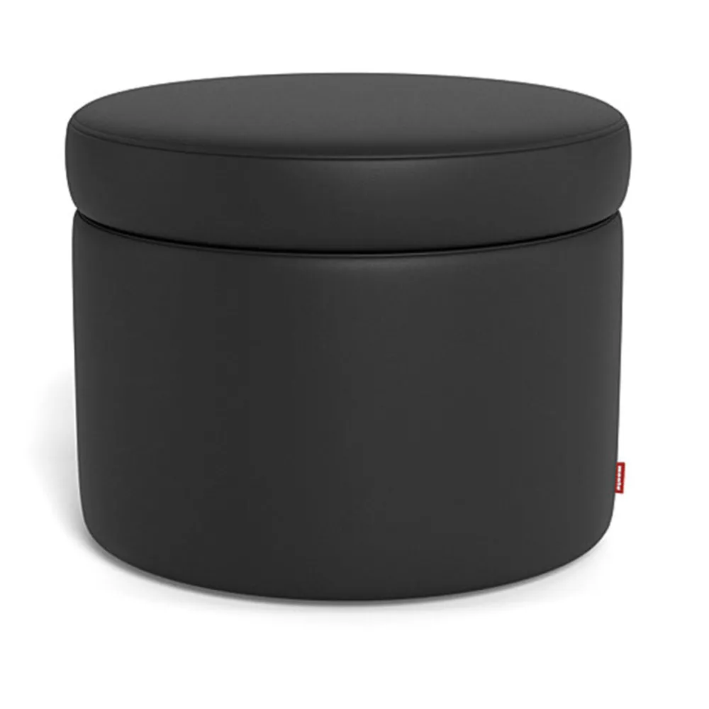 Round Storage Ottoman