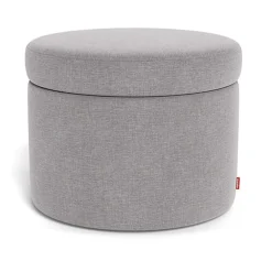 Round Storage Ottoman