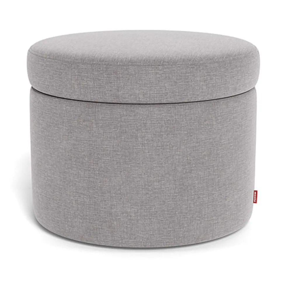 Round Storage Ottoman