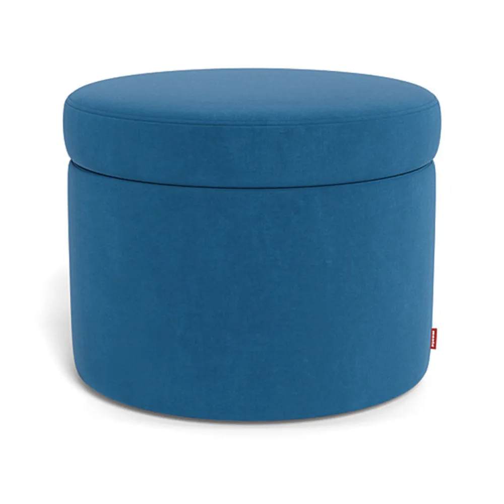 Round Storage Ottoman