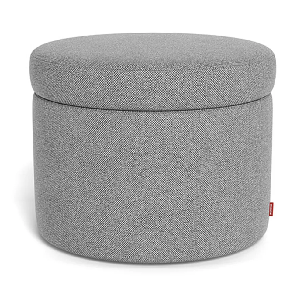 Round Storage Ottoman