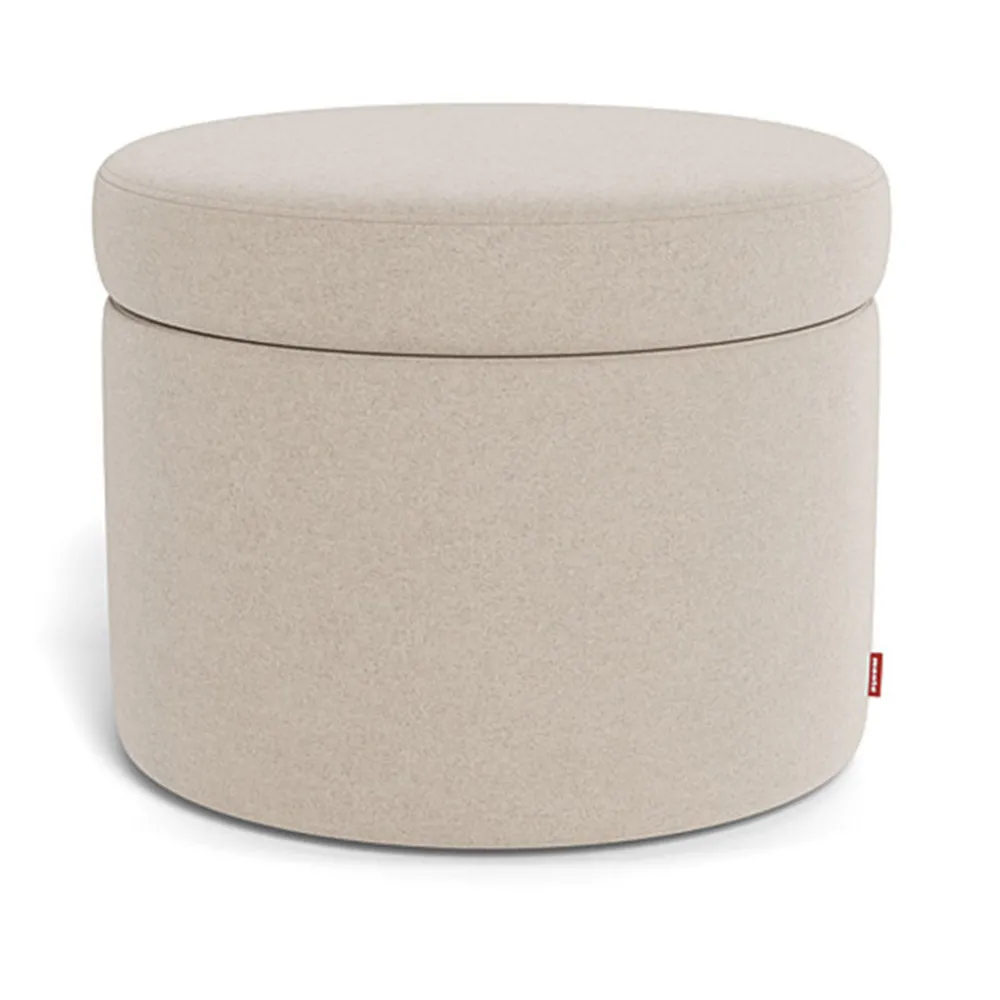 Round Storage Ottoman