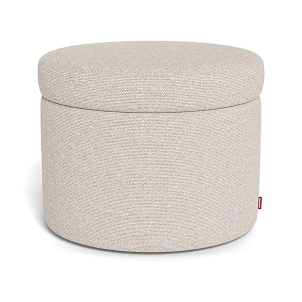 Round Storage Ottoman
