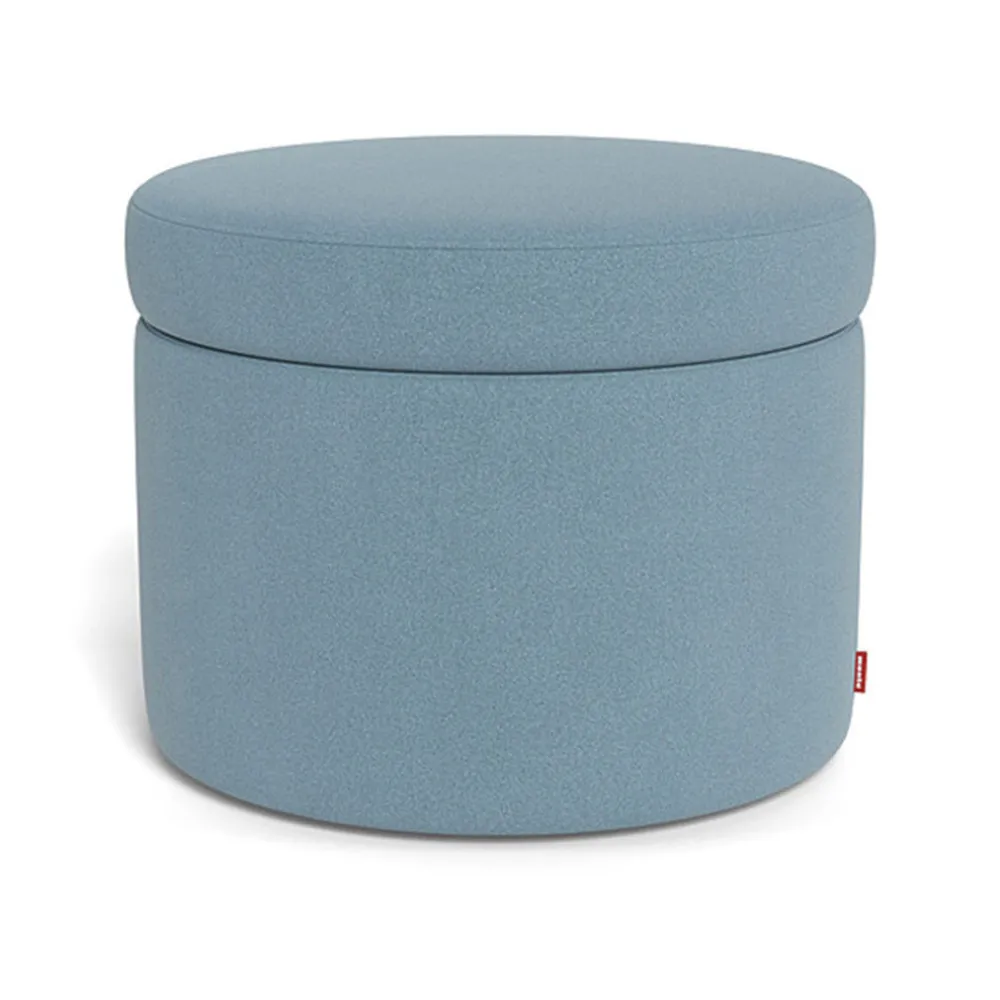 Round Storage Ottoman
