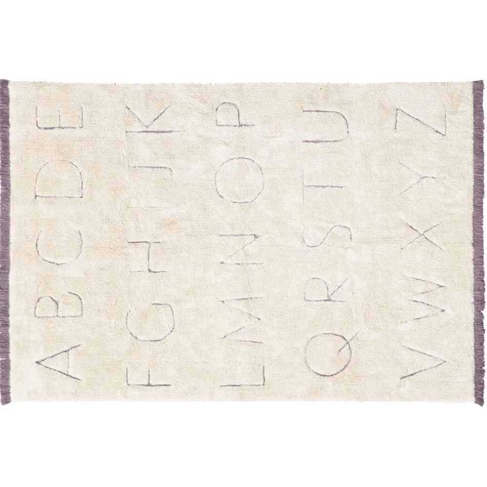 RugCycled ABC Washable Rug