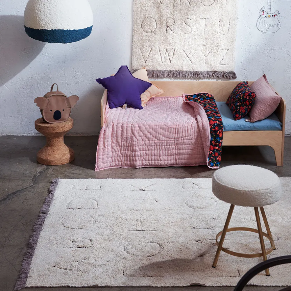 RugCycled ABC Washable Rug