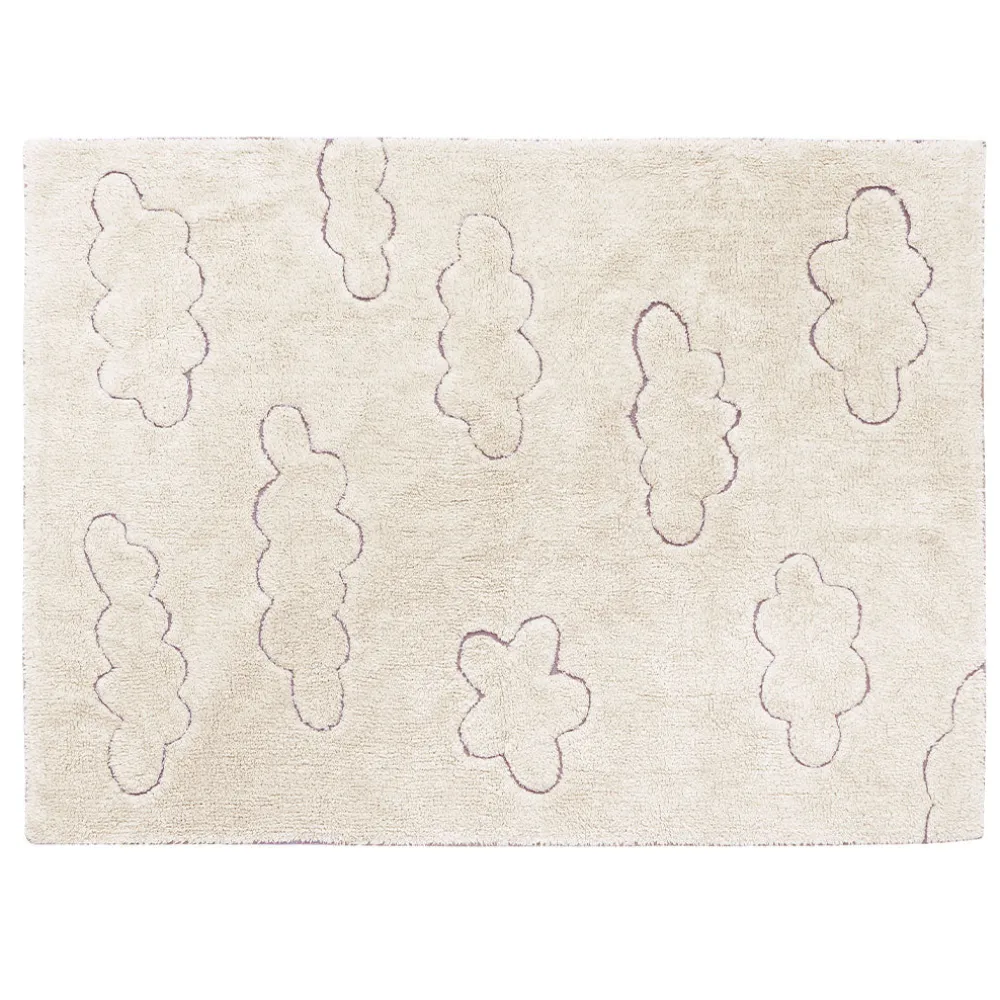 RugCycled Clouds Washable Rug