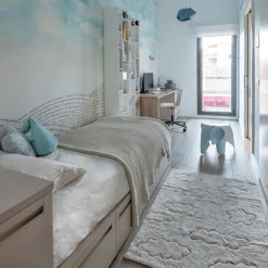 RugCycled Clouds Washable Rug