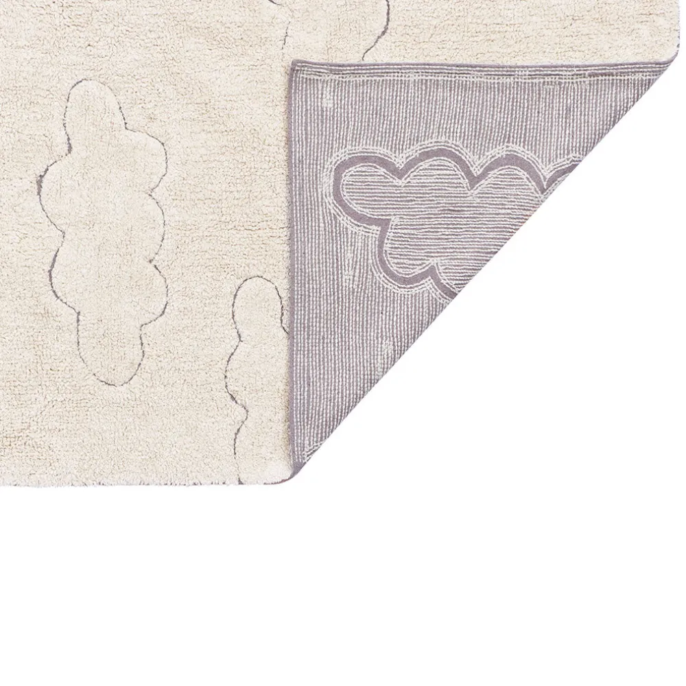 RugCycled Clouds Washable Rug