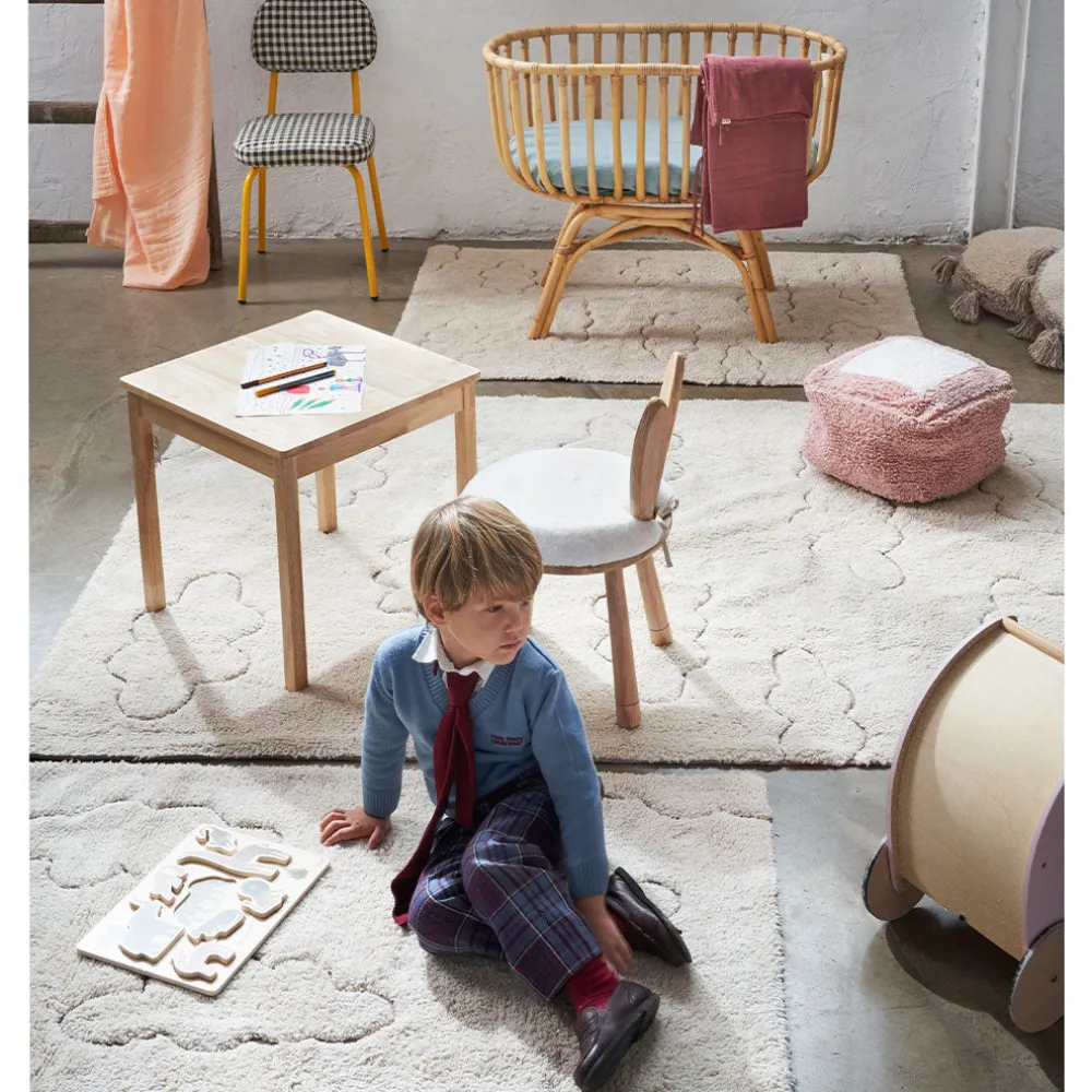 RugCycled Clouds Washable Rug
