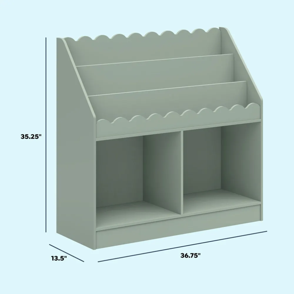 Sammy Scallop Bookcase