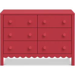 Sammy Scallop 6-Drawer Dresser