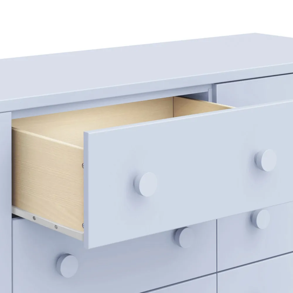 Sammy Scallop 6-Drawer Dresser