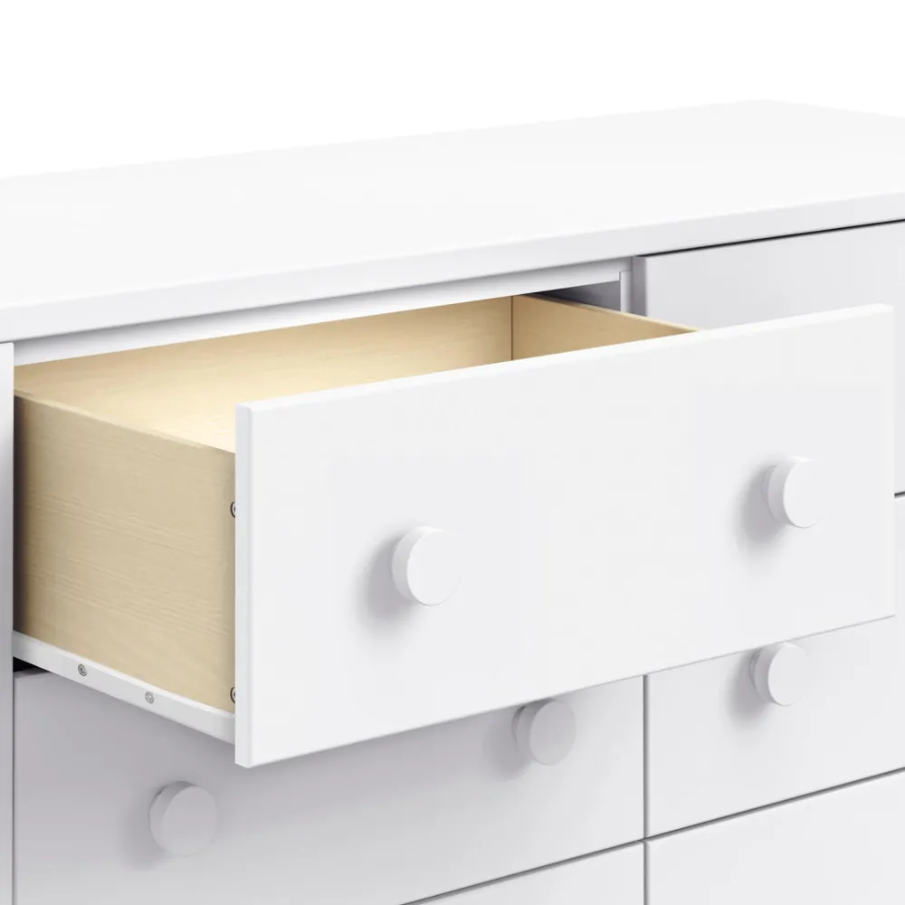 Sammy Scallop 6-Drawer Dresser