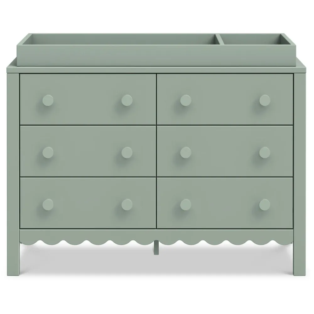 Sammy Scallop 6-Drawer Dresser