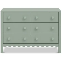 Sammy Scallop 6-Drawer Dresser