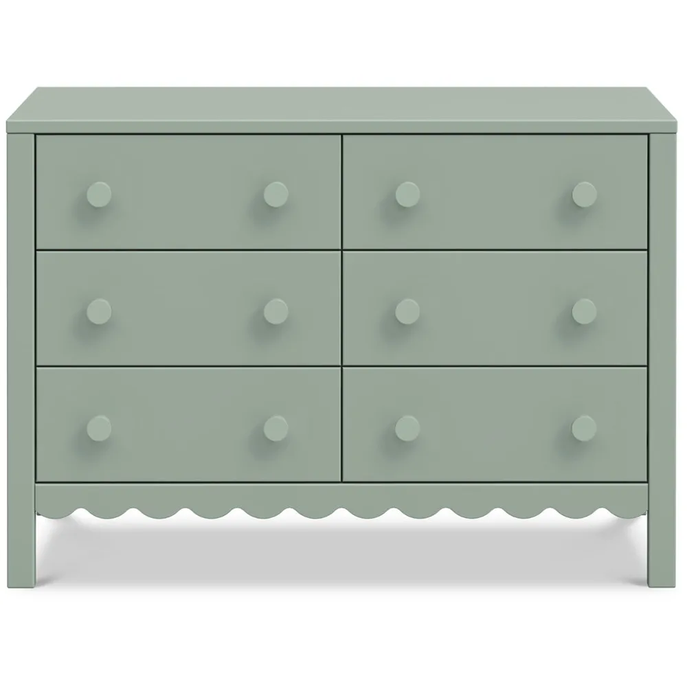 Sammy Scallop 6-Drawer Dresser