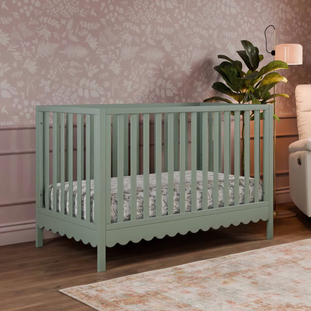 Sammy Scallop 4-in-1 Convertible Crib