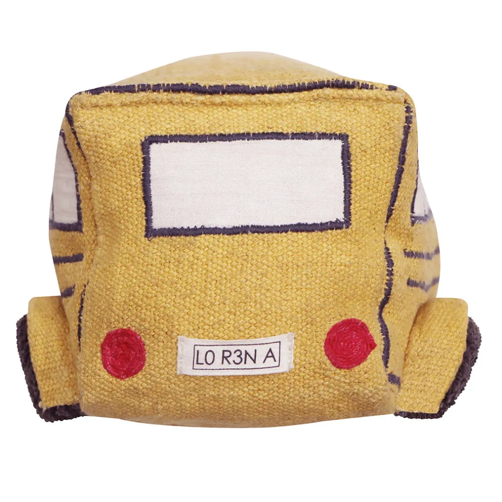 School Bus Ride & Roll Soft Toy