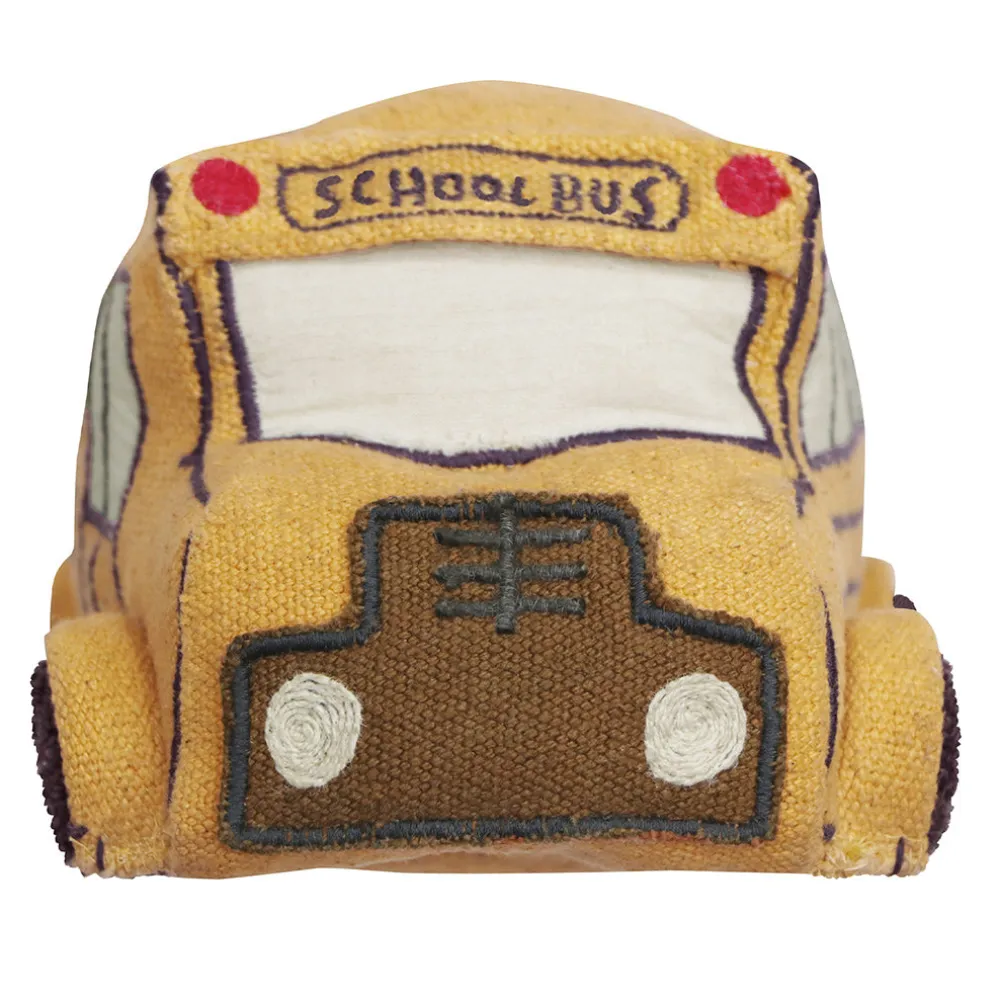 School Bus Ride & Roll Soft Toy
