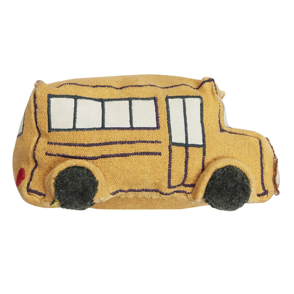 School Bus Ride & Roll Soft Toy