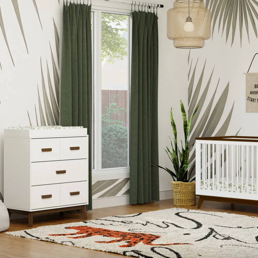 Scoot 3-Drawer Compact Changer Dresser with Removable Changing Tray (34")