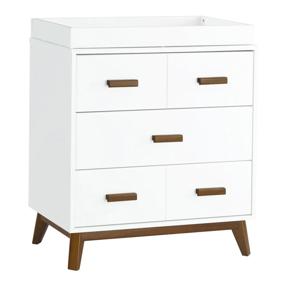 Scoot 3-Drawer Compact Changer Dresser with Removable Changing Tray (34")
