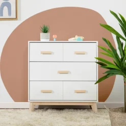 Scoot 3-Drawer Compact Changer Dresser with Removable Changing Tray (34