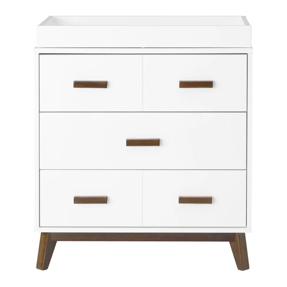 Scoot 3-Drawer Compact Changer Dresser with Removable Changing Tray (34")