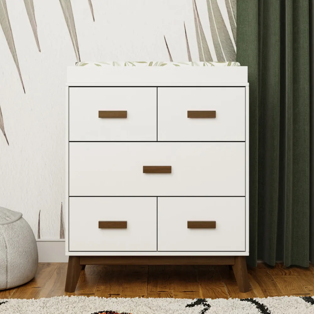 Scoot 3-Drawer Compact Changer Dresser with Removable Changing Tray (34")