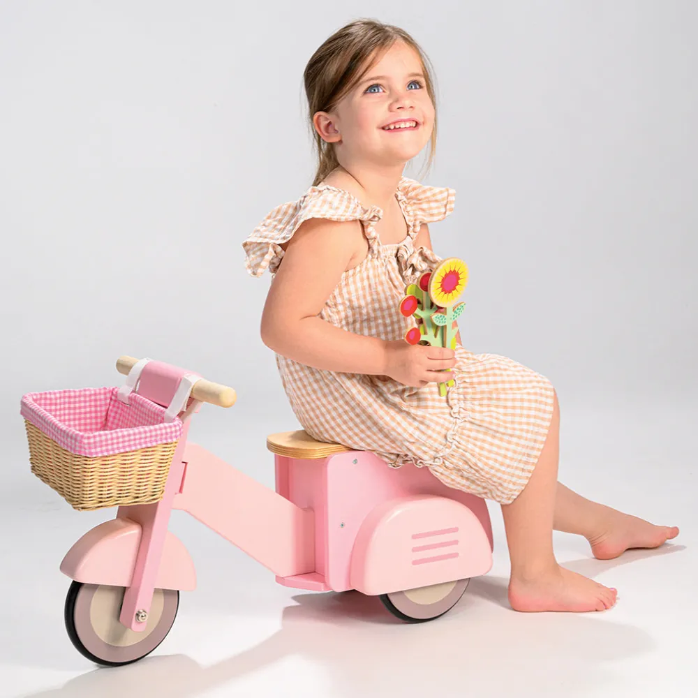 Scooter with Basket